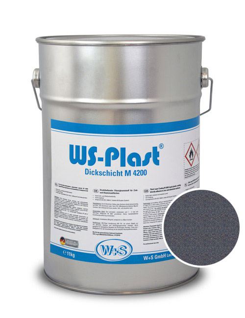 Купить краску по металлу WS-PLAST темный графит по низкой цене