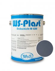 Краска WS-Plast 7001 (Серебристо-серый) 2,5 л
