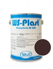 Краска WS-Plast 8017 (шоколадно-коричневый) 2,5 л