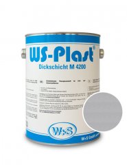 Краска WS-Plast 0004 (серебро) 2,5 л