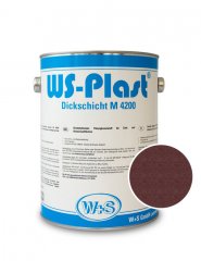 Краска WS-Plast 0024 (шоколадный графит) 2,5 л