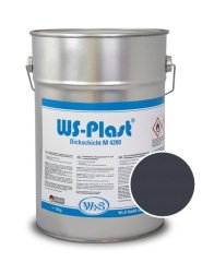 Краска WS-Plast 7016 (серый антрацит), 11 кг