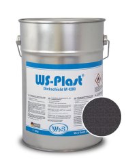 Краска WS-Plast 0021 (черный графит), 30 кг