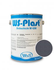Краска WS-Plast 0008 (темный графит) 2,5 л
