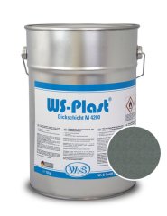 Краска WS-Plast 0018 (металлик-изумруд) 30 кг