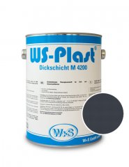 Краска WS-Plast 7016 (серый антрацит) 2,5 л