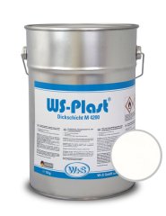 Краска WS-Plast 9010 (белый), 30 кг