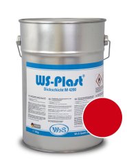 Краска WS-Plast 3005 (винно-красный), 11 кг