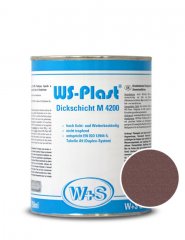 Краска WS-Plast 0019 (металлик-янтарь) 0,75 л