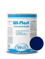 Краска WS-Plast 5010 (синий) 0,75 л