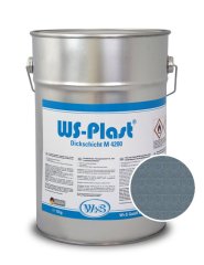 Краска WS-Plast 0017 (металлик-бирюза), 11 кг