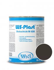 Краска WS-Plast 8019 (серо-коричневый) 0,75 л
