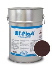 Краска WS-Plast 8017 (шоколадно-коричневый), 11 кг