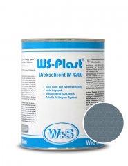 Краска WS-Plast 0017 (металлик-бирюза) 0,75 л